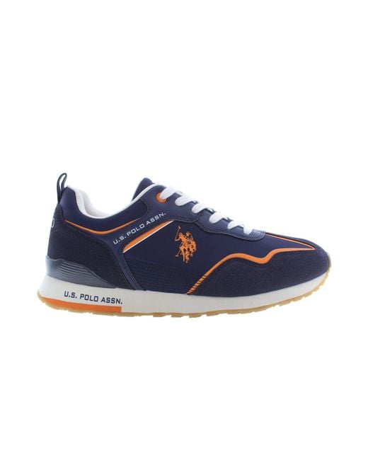 U.S. POLO ASSN. Blue Polyester Sneaker for men