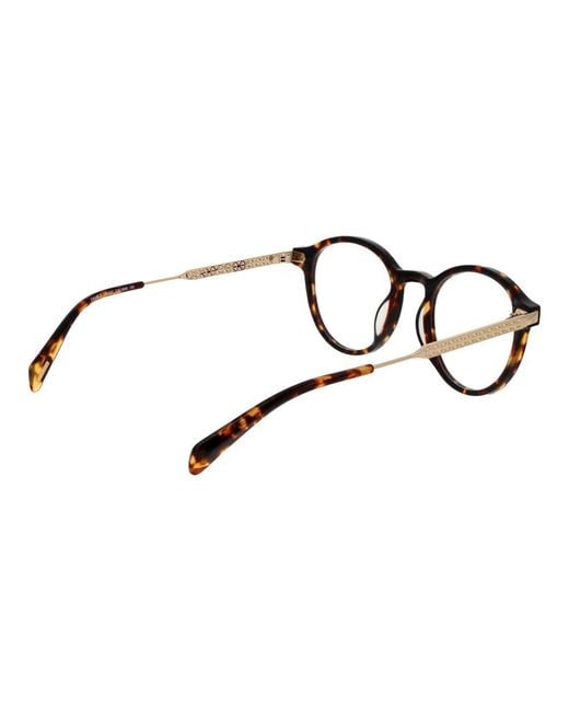 Police Black Brown Metal Glasses (frames)