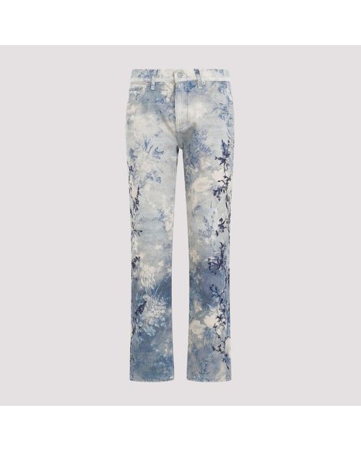 Ralph Lauren Collection Pearl Blue 750 Straight Jeans