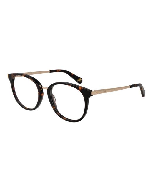 Guess Black Brown Acetate Glasses (frames)