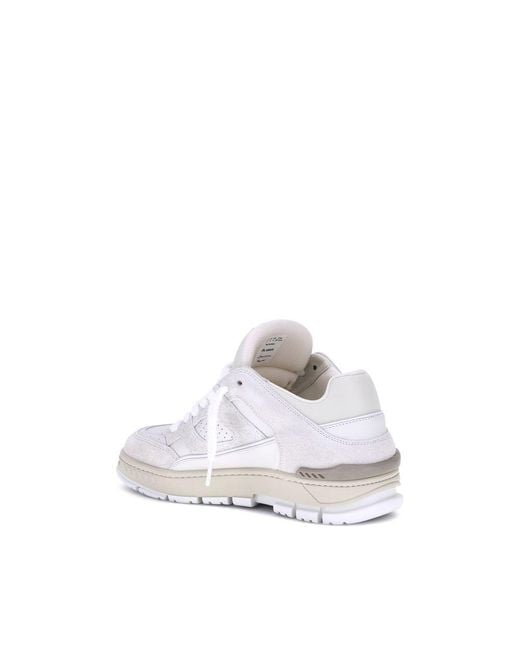 Axel Arigato White Area Lo Fluffy Sneakers for men