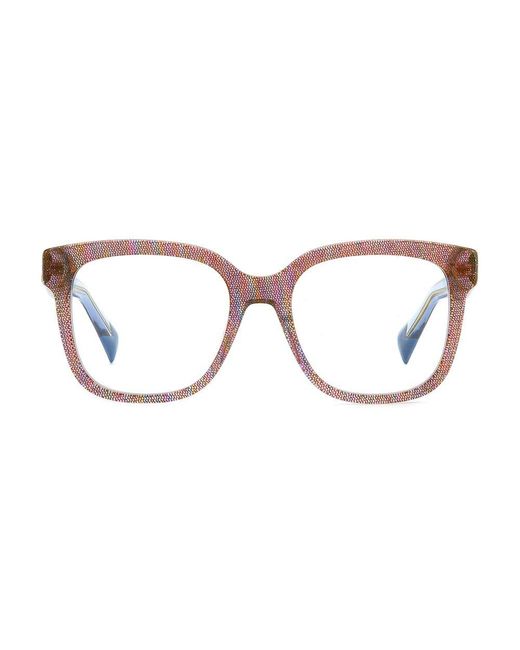 Missoni Blue Plastic Glasses (Frames)