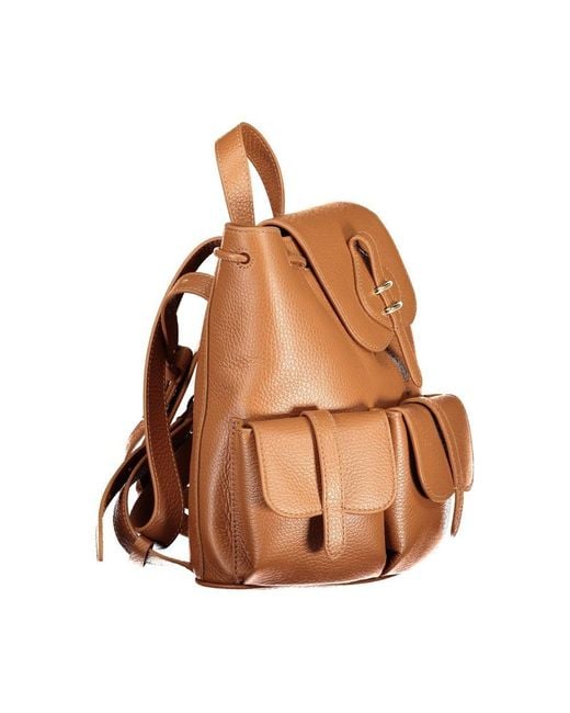 Coccinelle Brown Leather 's Backpack
