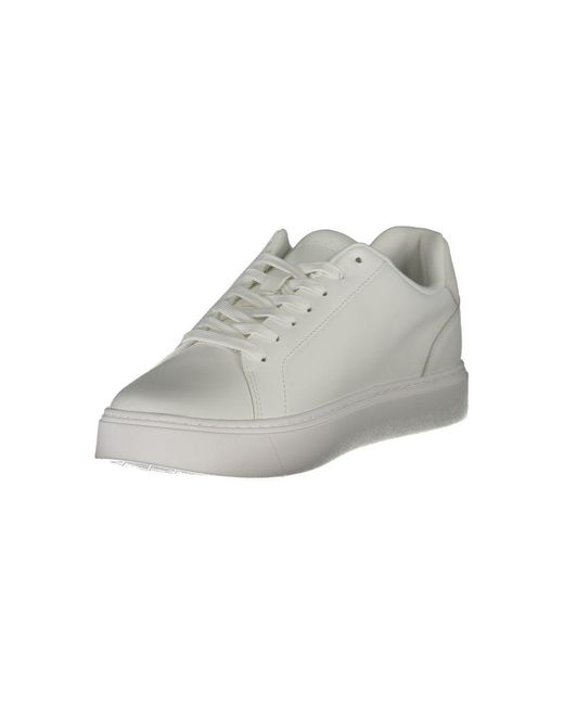 Calvin Klein White Logo Detail Sneakers for men