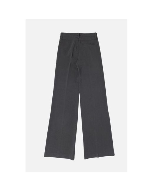 Gas Gray Polyester Casual Pants