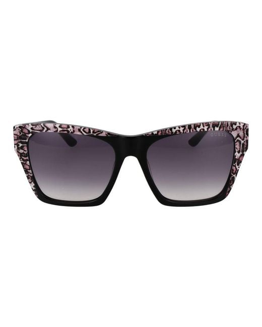 Guess Blue Black Acetate Sunglasses
