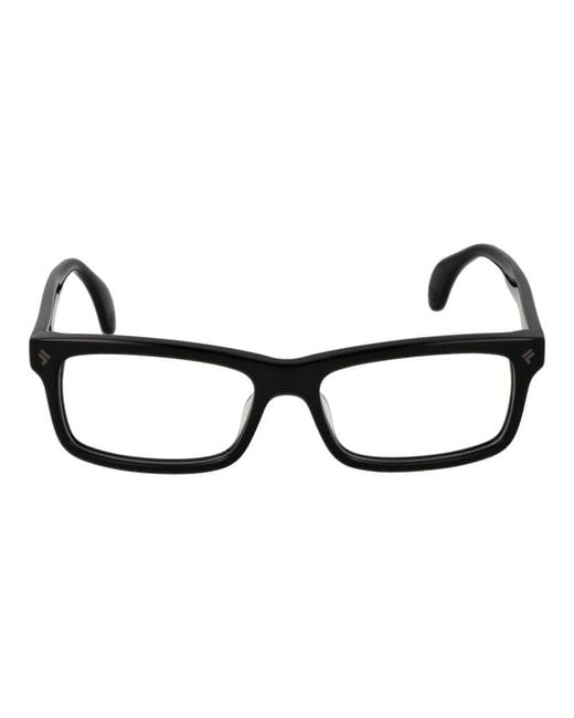 Lozza Black Cellulose Acetate Glasses (frames) for men