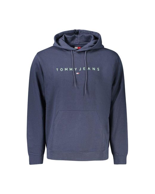 Tommy Hilfiger Blue Cotton Sweater for men