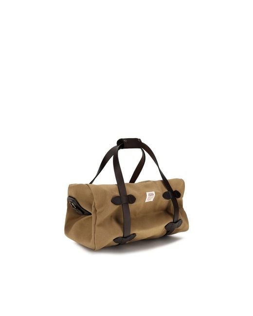 Filson Brown Beige Cotton Luggage And Travel for men