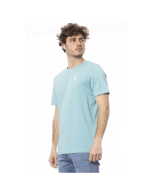 INVICTA WATCH Blue Cotton T-Shirt for men