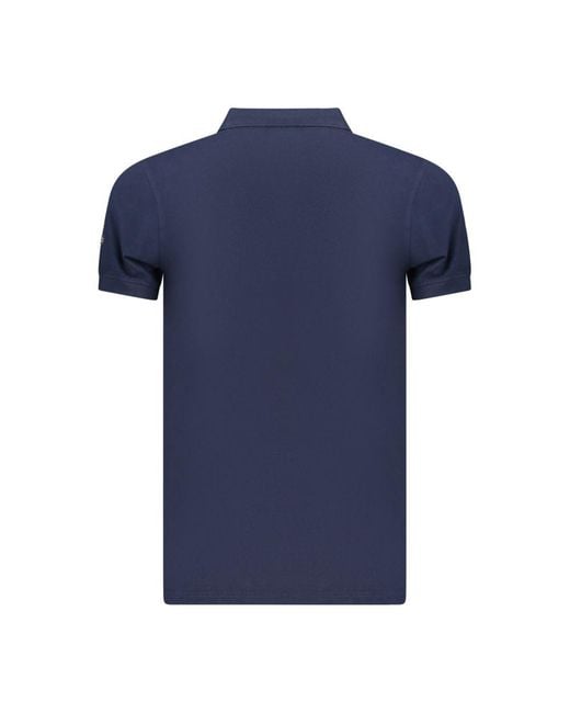 Norway 1963 Blue Cotton Men's Polo for men