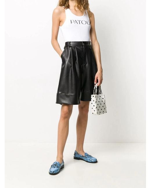Patou Black Iconic Tank Top