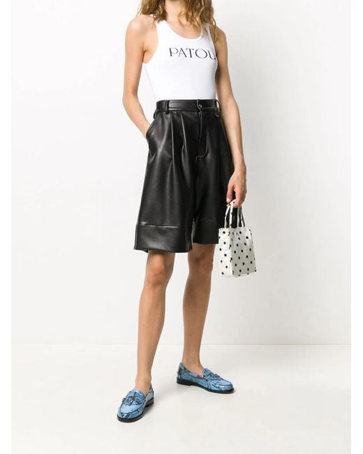 Patou Black Iconic Tank Top