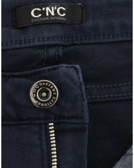 CoSTUME NATIONAL Straight Leg Jeans Blue Sig12462