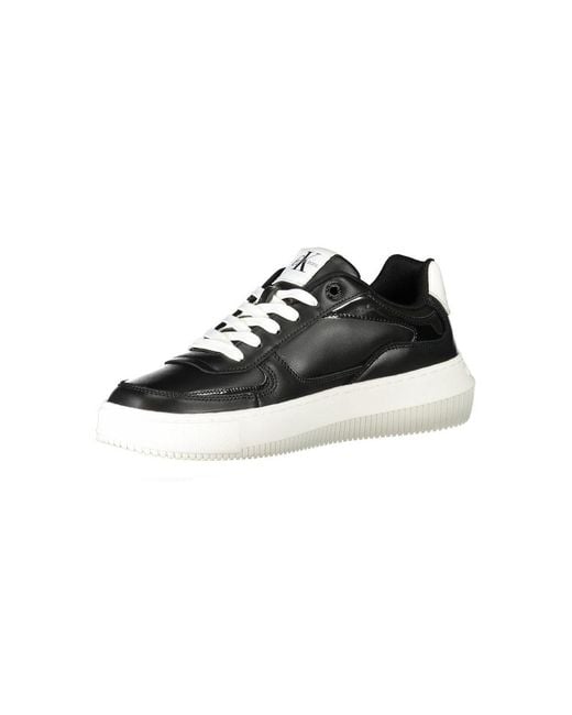 Calvin Klein Black Polyester Sneaker