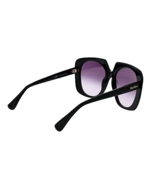 Max Mara Black Plastic Sunglasses
