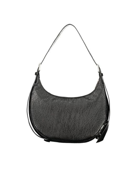 Desigual Black Nero Poliuretano Donna Bag