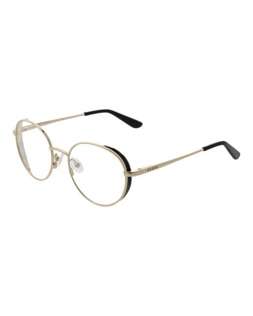 Guess Metallic Gold Metal Glasses (frames)