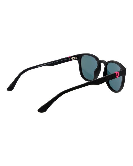 Police Red Black Plastic Sunglasses for men