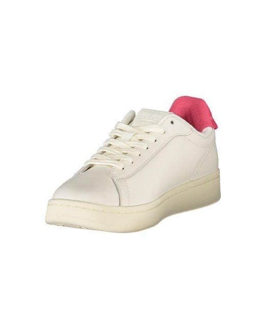 Tommy Hilfiger Pink Leather Sneaker