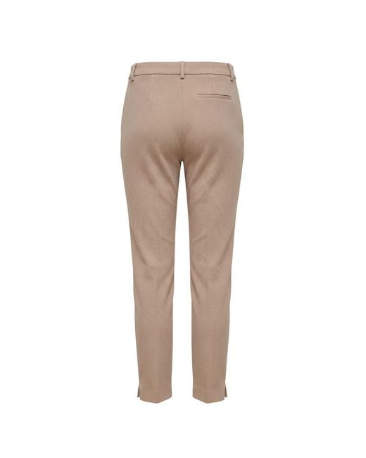 Trussardi Natural Beige Viscose Pants