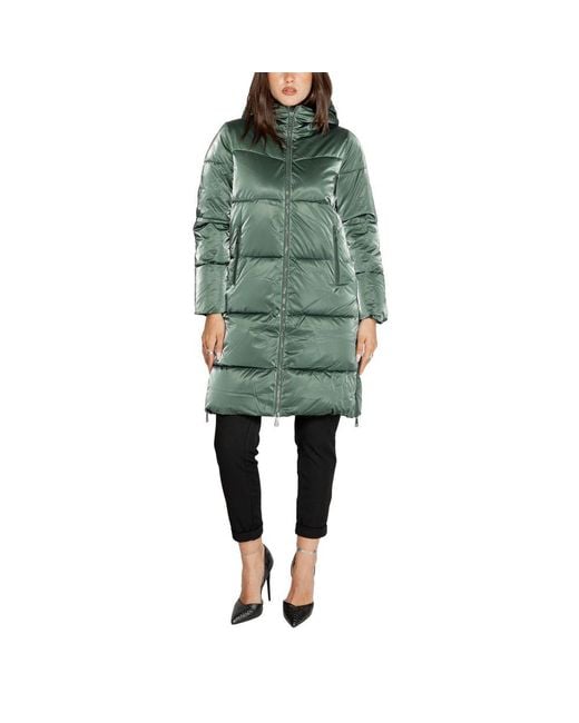 CLERÉ Green Polyester Jackets & Coat