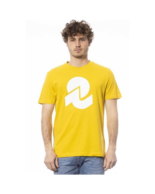 INVICTA WATCH Yellow Cotton T-Shirt for men