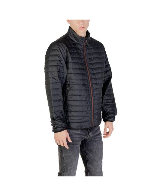 Napapijri Black Polyamide Jackets & Coat for men