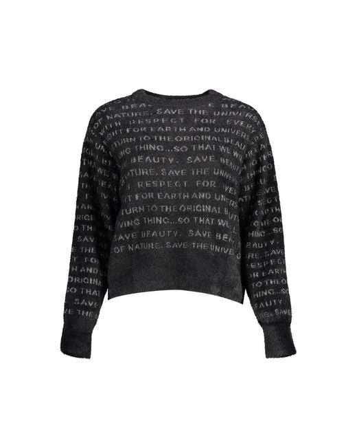 Desigual Black Polyamide Sweater