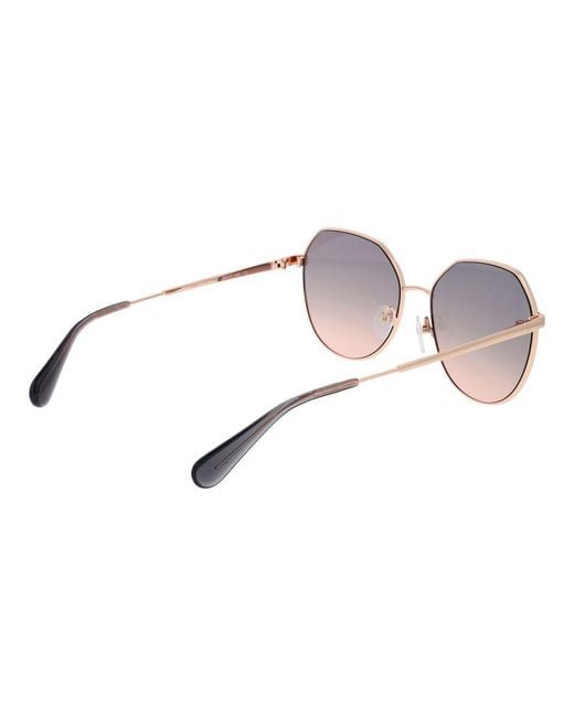 MAX&Co. Metallic Metal & Plastic Sunglasses
