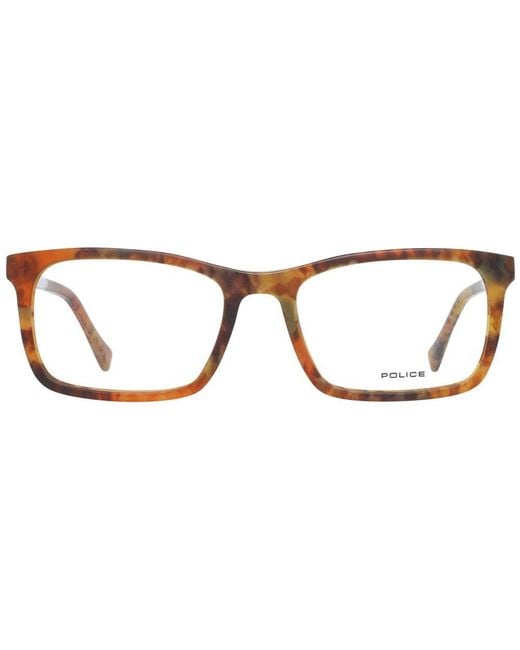 Police Metallic Plastic Glasses (Frames) for men