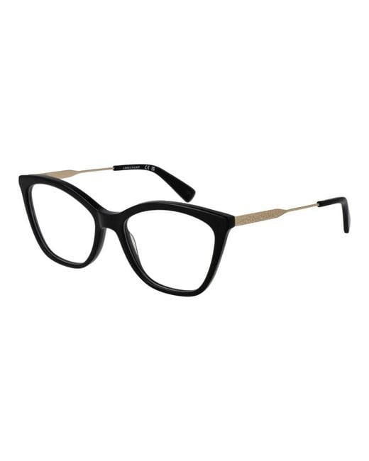 Longchamp Black Metal Glasses (frames)