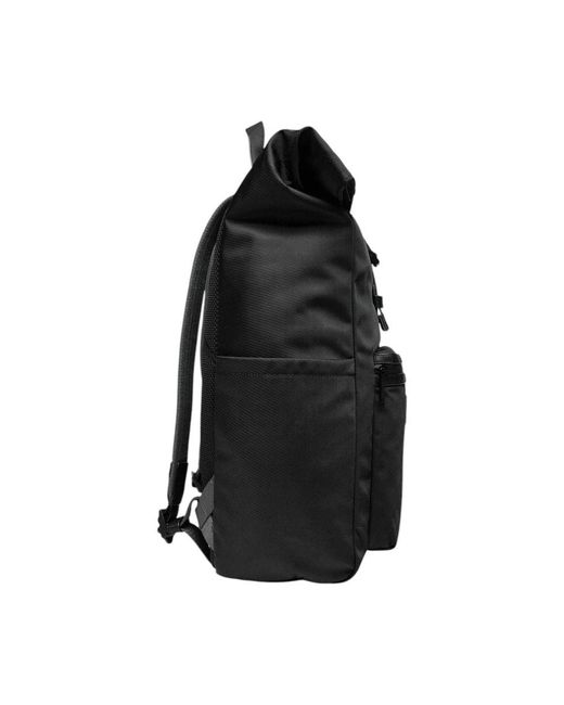Calvin Klein Black Recycled Polyester Backpack for men