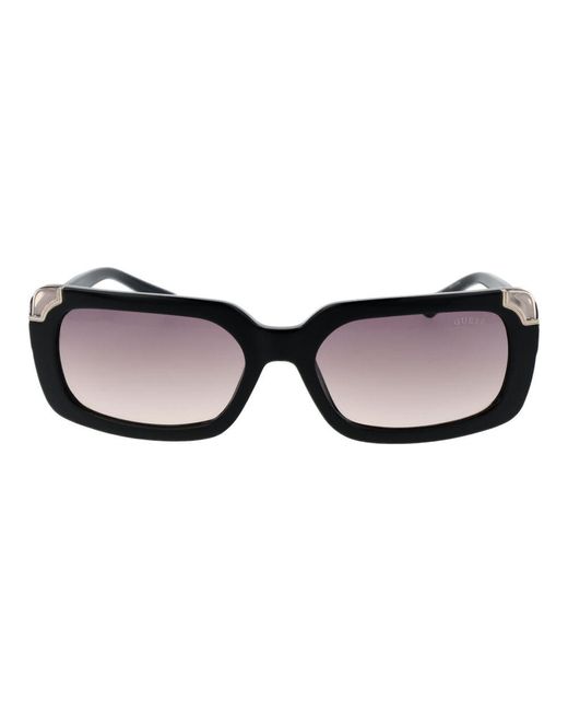 Guess Black Gu7742 Sunglasses Uv Protection