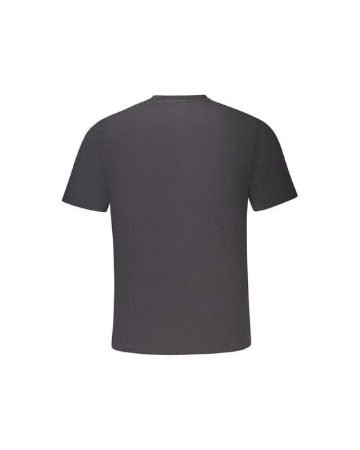 North Sails Black Cotton T-Shirt for men