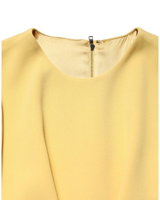 Dolce & Gabbana Metallic Yellow Short