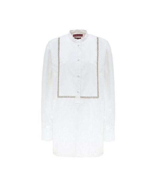 Gucci White Blouse