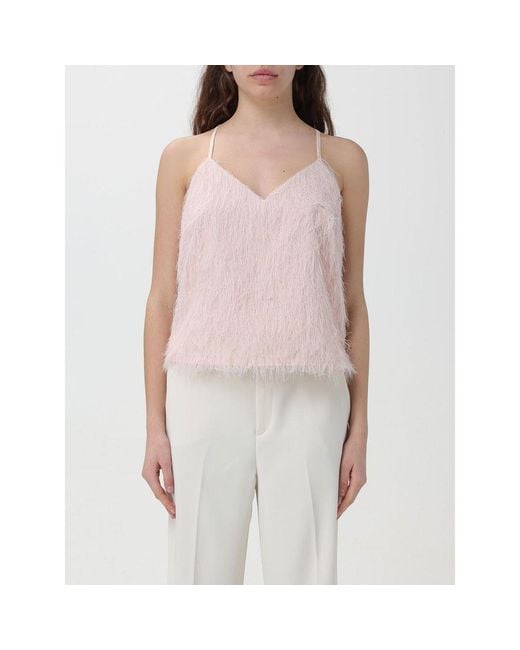 Twinset Pink Multicolor Polyester Top