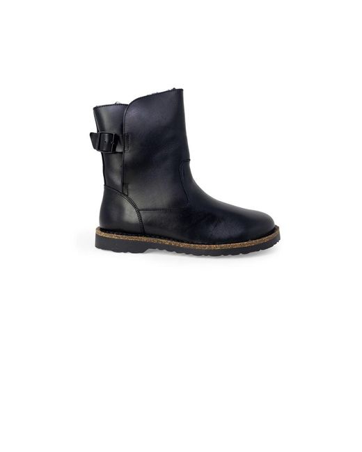Birkenstock Blue Black Leather Boot