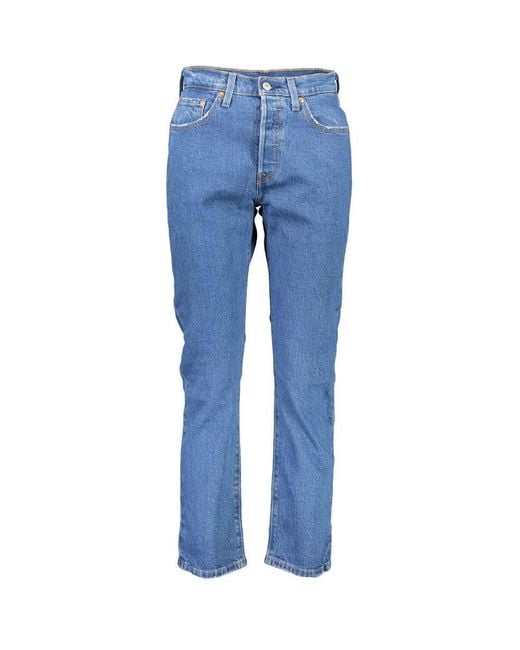 Levi's Blue Cotton Jeans & Pant