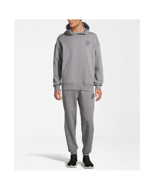 Fila Gray Cotton Sweatshirt for men