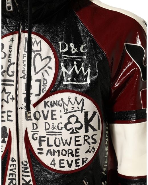 Dolce & Gabbana Black Bomber Jackets for men