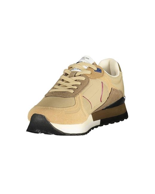 Gas Natural Beige Polyurethane Men Sneaker for men