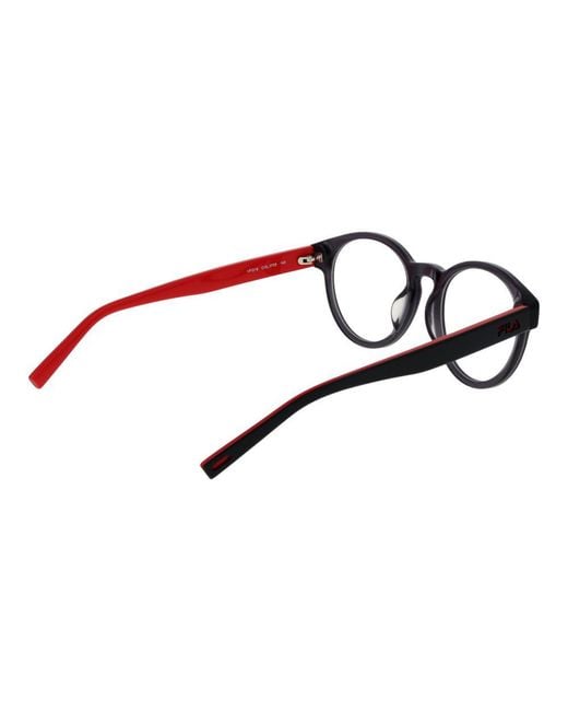 Fila Red Black Cellulose Acetate Glasses (frames)