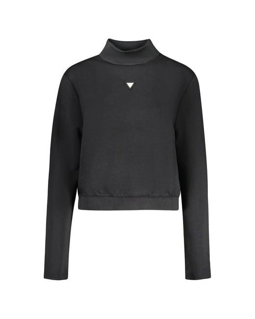 Guess Black Polyester Sweater