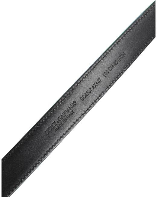 Dolce & Gabbana Green Belt for men