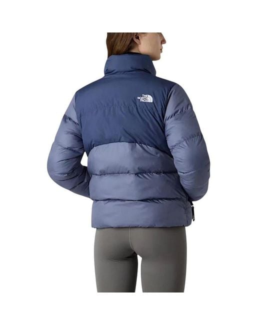 The North Face Blue Polyester Coat