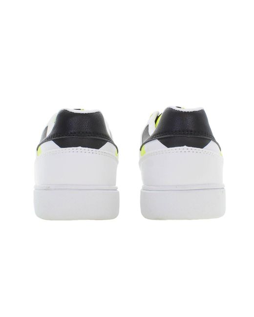 U.S. POLO ASSN. White Polyester Sneaker for men