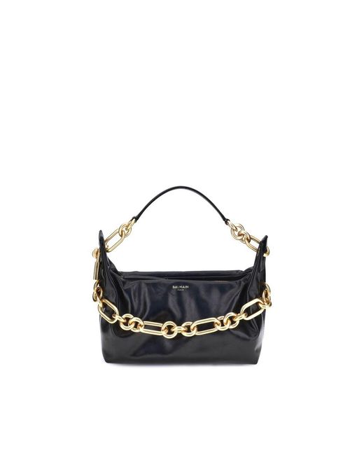 Balmain Blue Sync Shoulder Bag