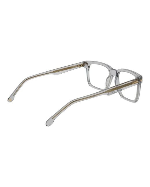 Carrera Metallic Gray Acetate Glasses (frames) for men